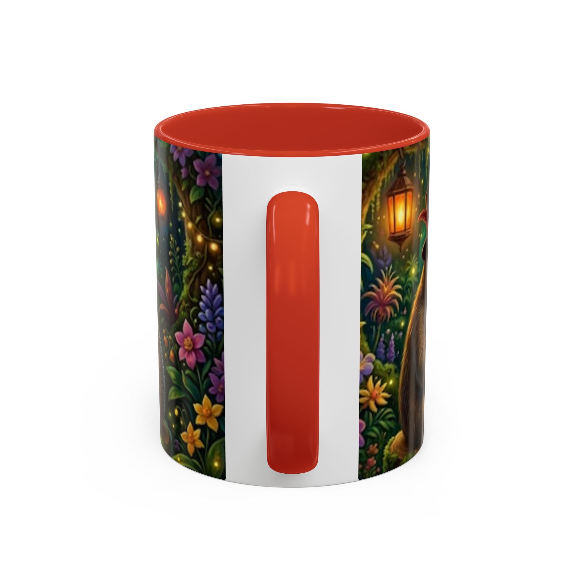 Sloth & Hedgehog Poker Night Coffee Mug — Whimsical Woodland Animal Tea Cup (11/15oz)