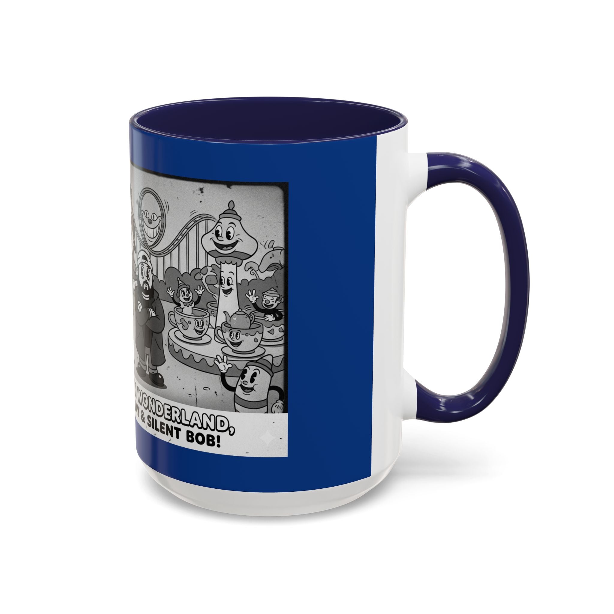 Vintage Amusement Park Characters Coffee Mug (Accent 11/15oz)