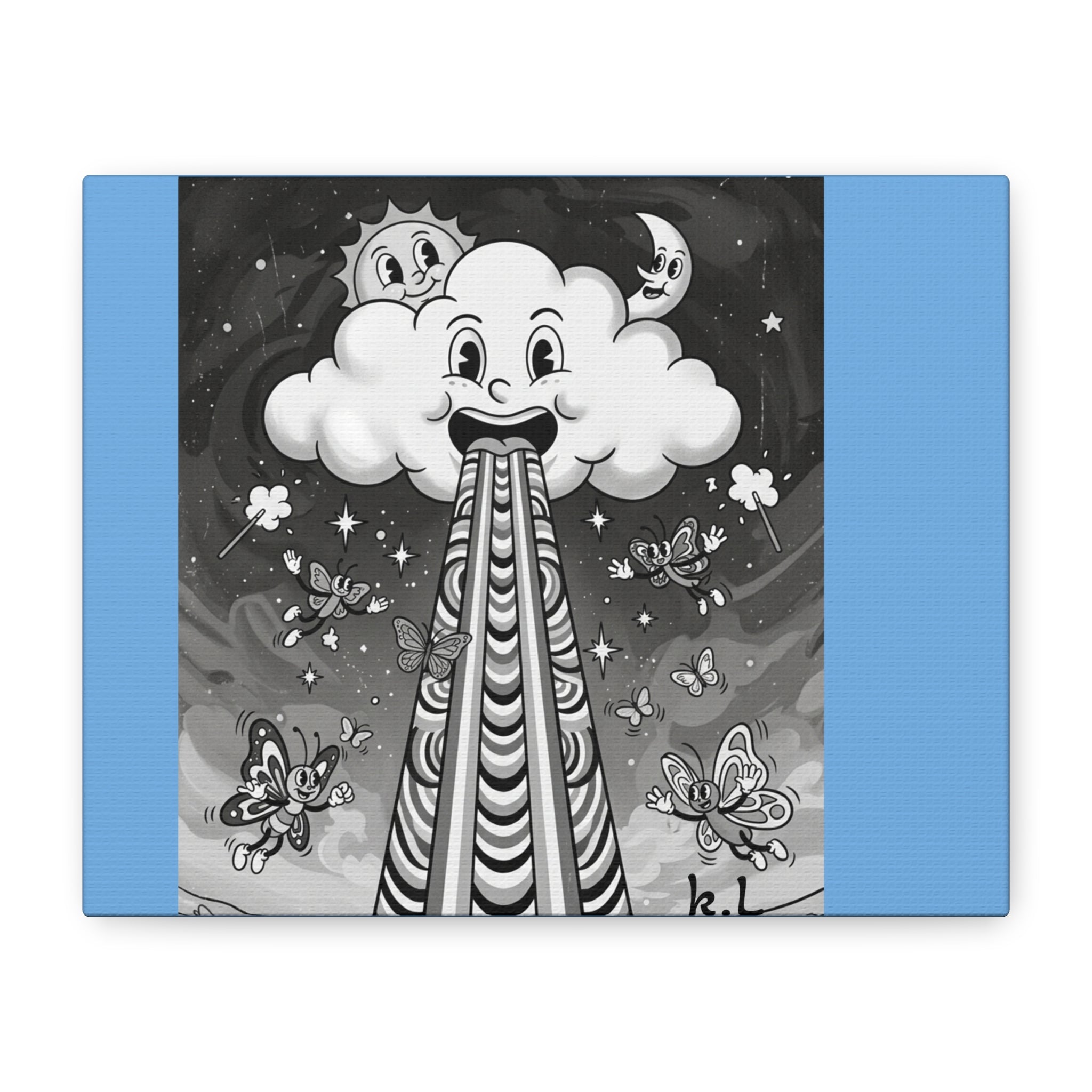 Whimsical Matte Canvas, Stretched, 1.25"