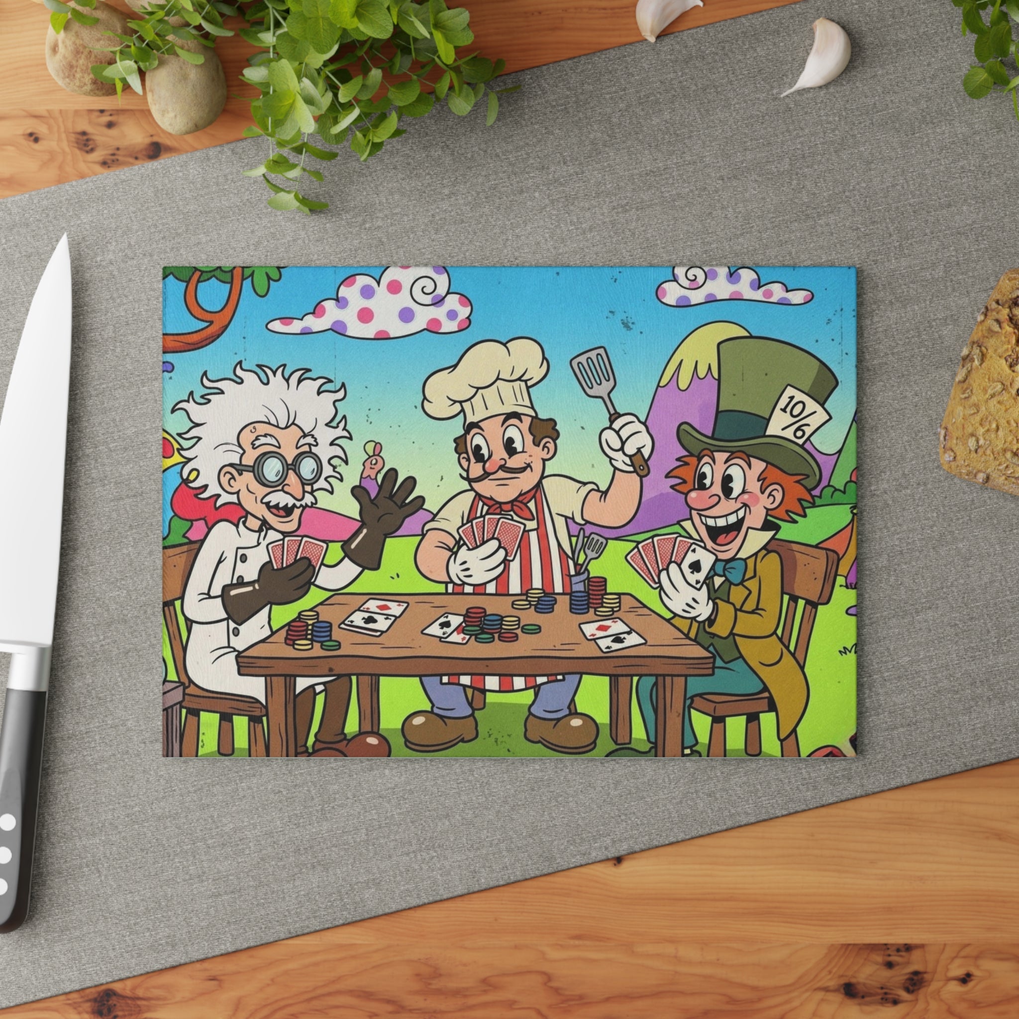 Mad Glass Cutting Board