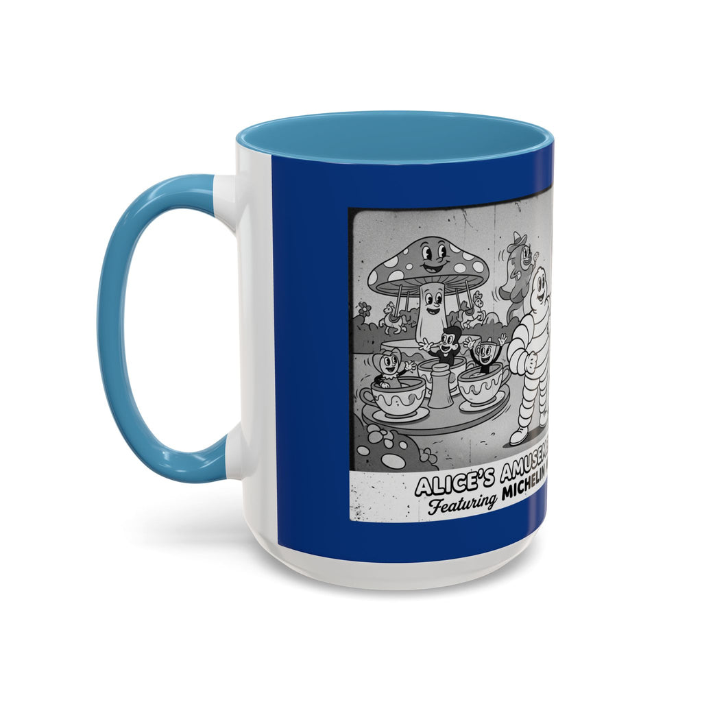 Vintage Amusement Park Characters Coffee Mug (Accent 11/15oz)