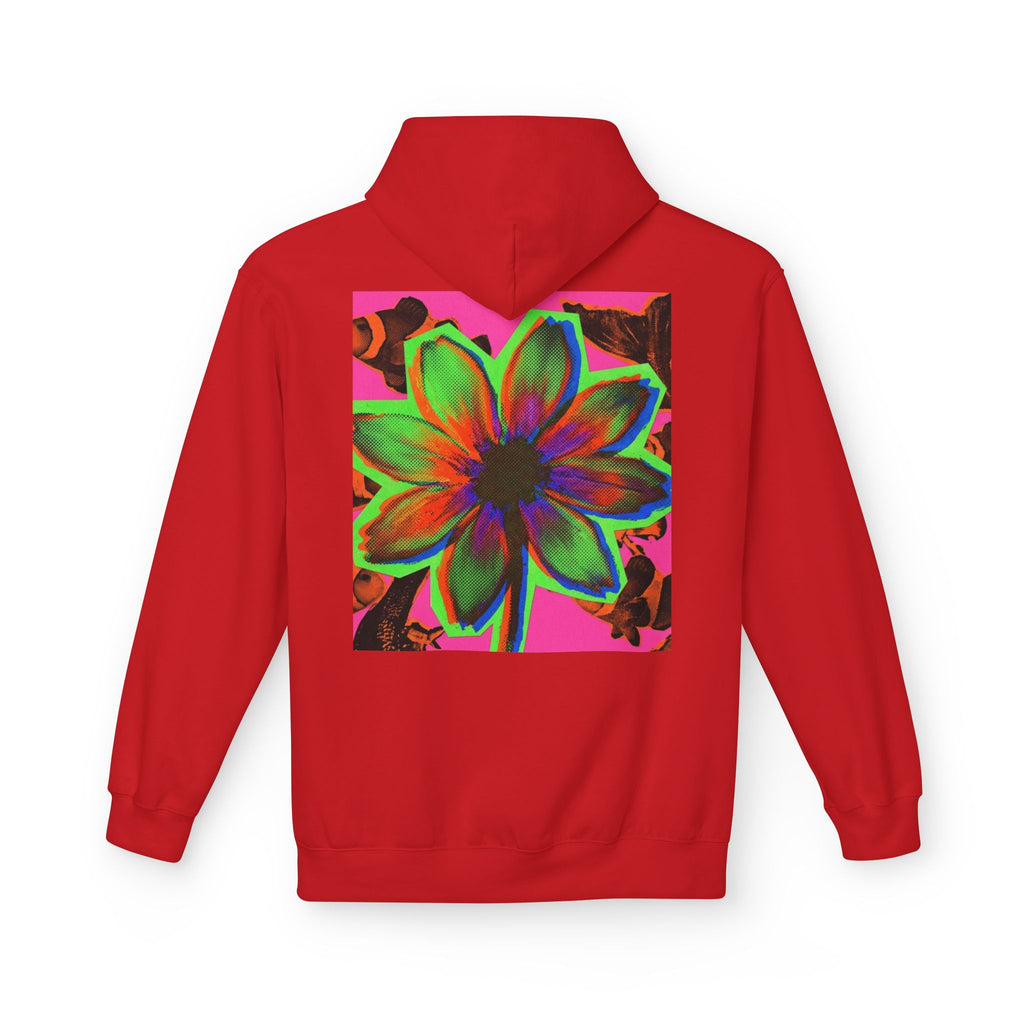 Hoodie - "I'm a Menace in Cute Shoes" Floral Pop Art Graphic Hoodie