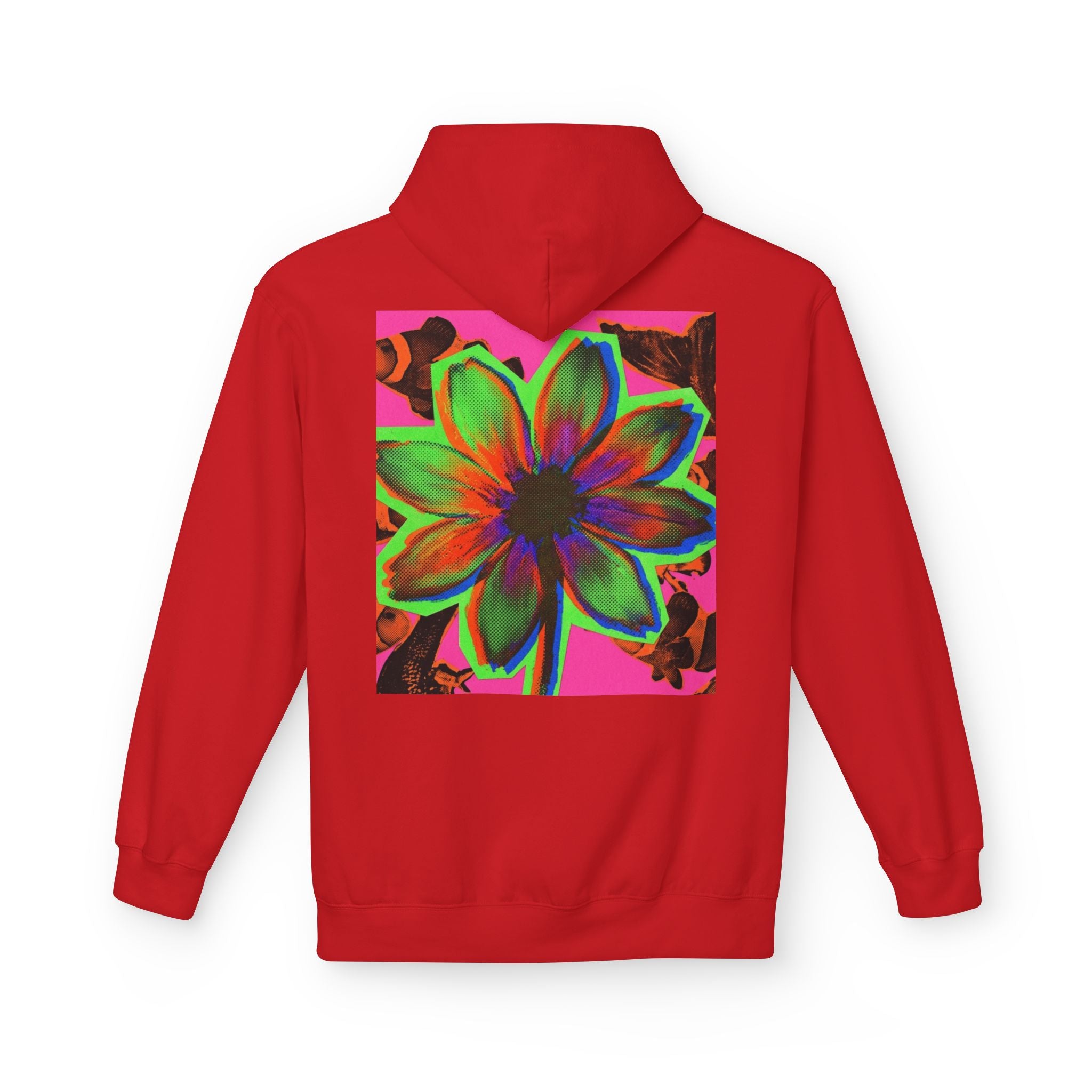 Hoodie - "I'm a Menace in Cute Shoes" Floral Pop Art Graphic Hoodie