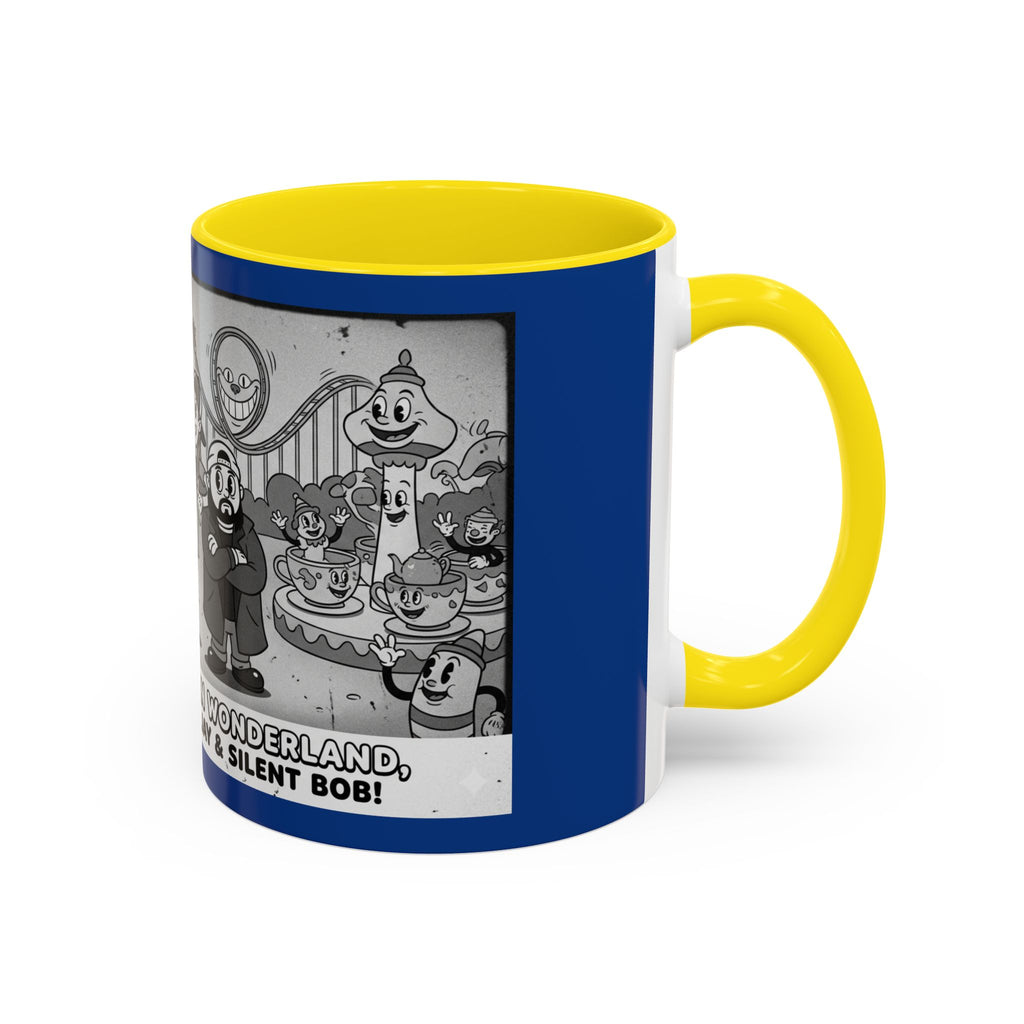 Vintage Amusement Park Characters Coffee Mug (Accent 11/15oz)