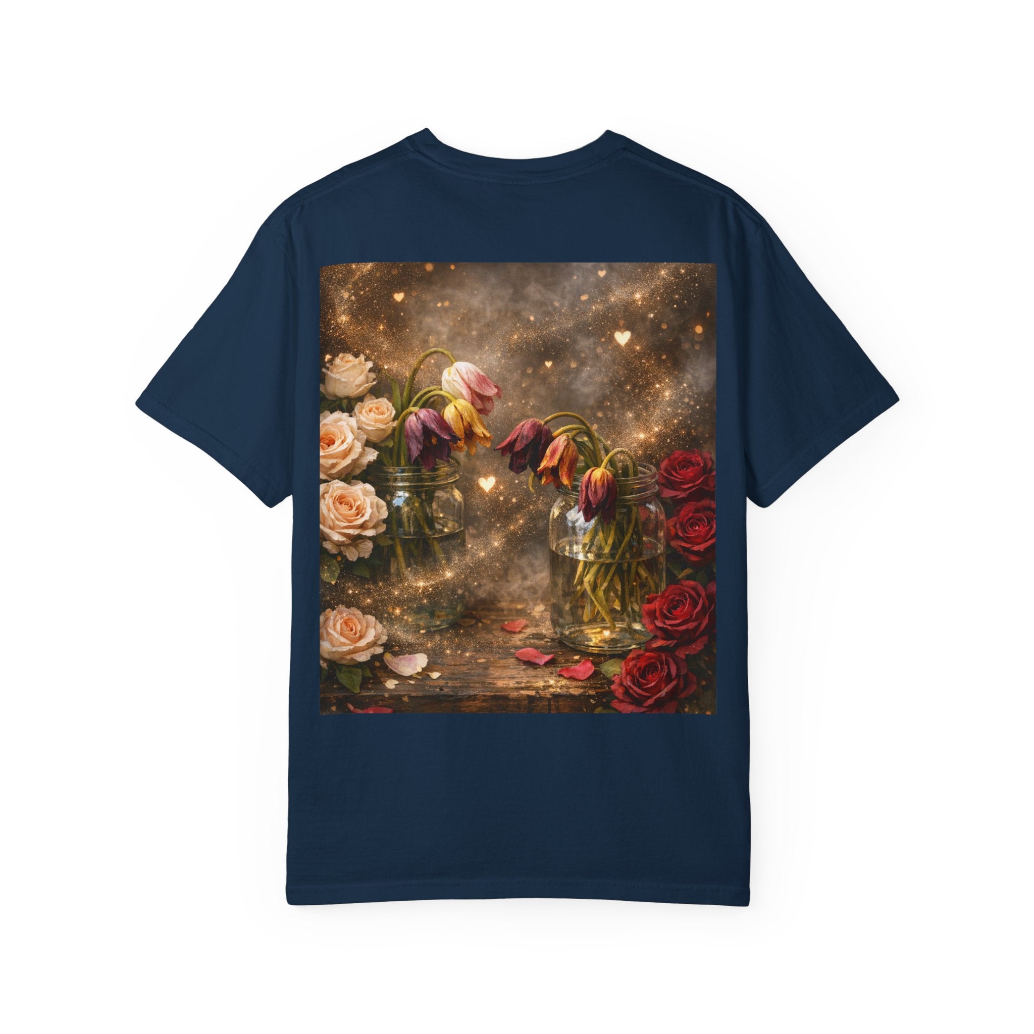 R.I.P. Twenties T-Shirt — Vintage Floral Back Print