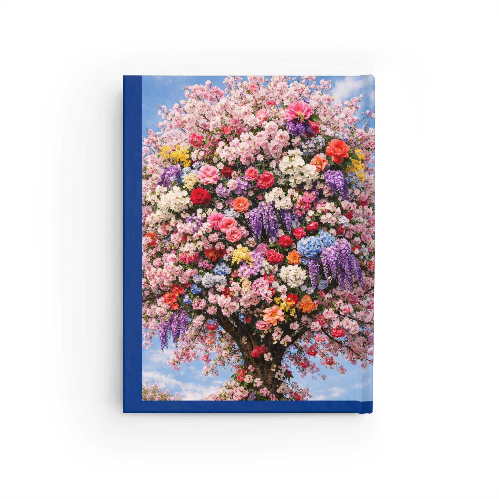 Floral Blossom Tree Journal — Lined Notebook for Gardening, Gratitude & Daily Notes