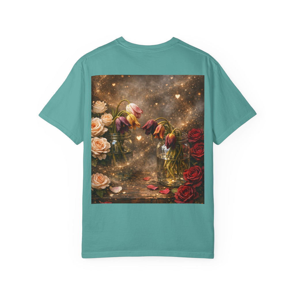 R.I.P. Twenties T-Shirt — Vintage Floral Back Print