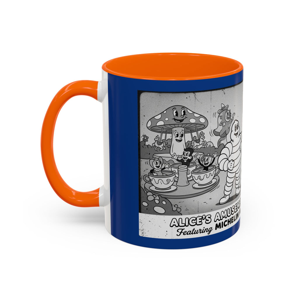 Vintage Amusement Park Characters Coffee Mug (Accent 11/15oz)