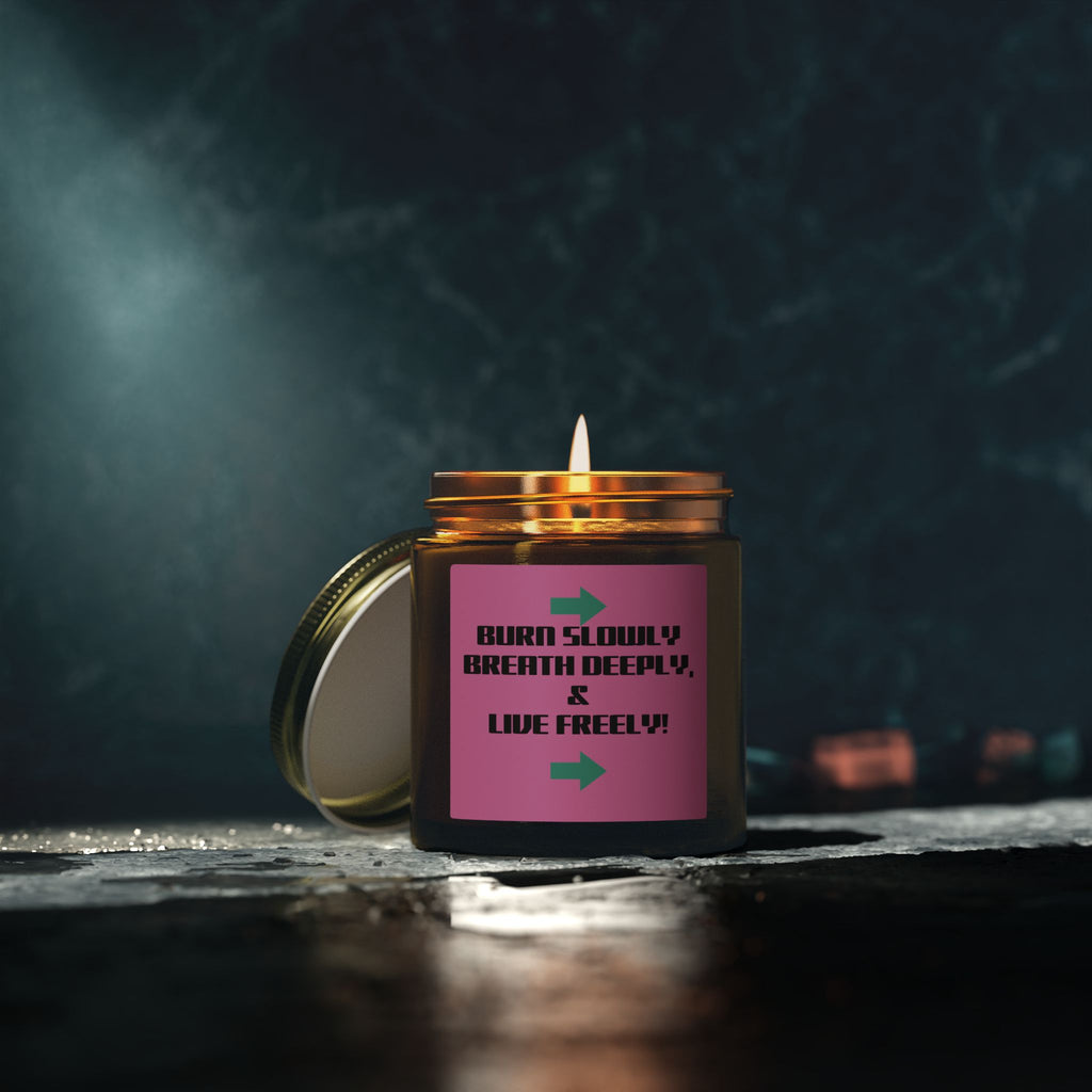 BE FREE Coconut Apricot Scented Candle — 4oz & 9oz