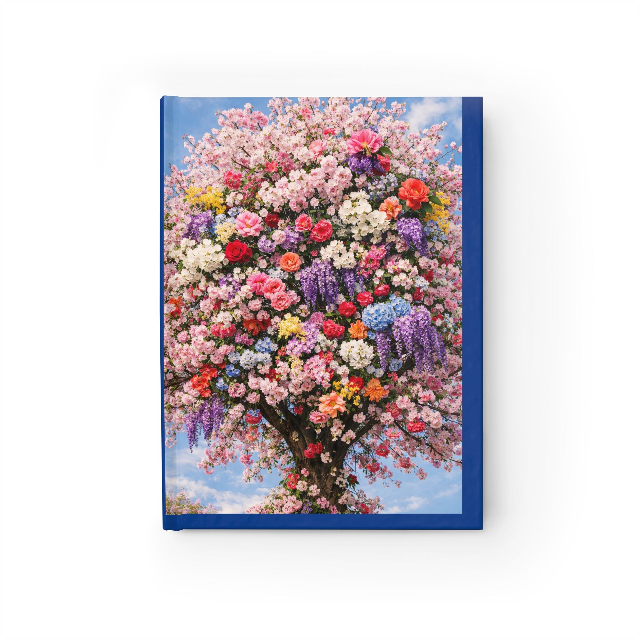 Floral Blossom Tree Journal — Lined Notebook for Gardening, Gratitude & Daily Notes