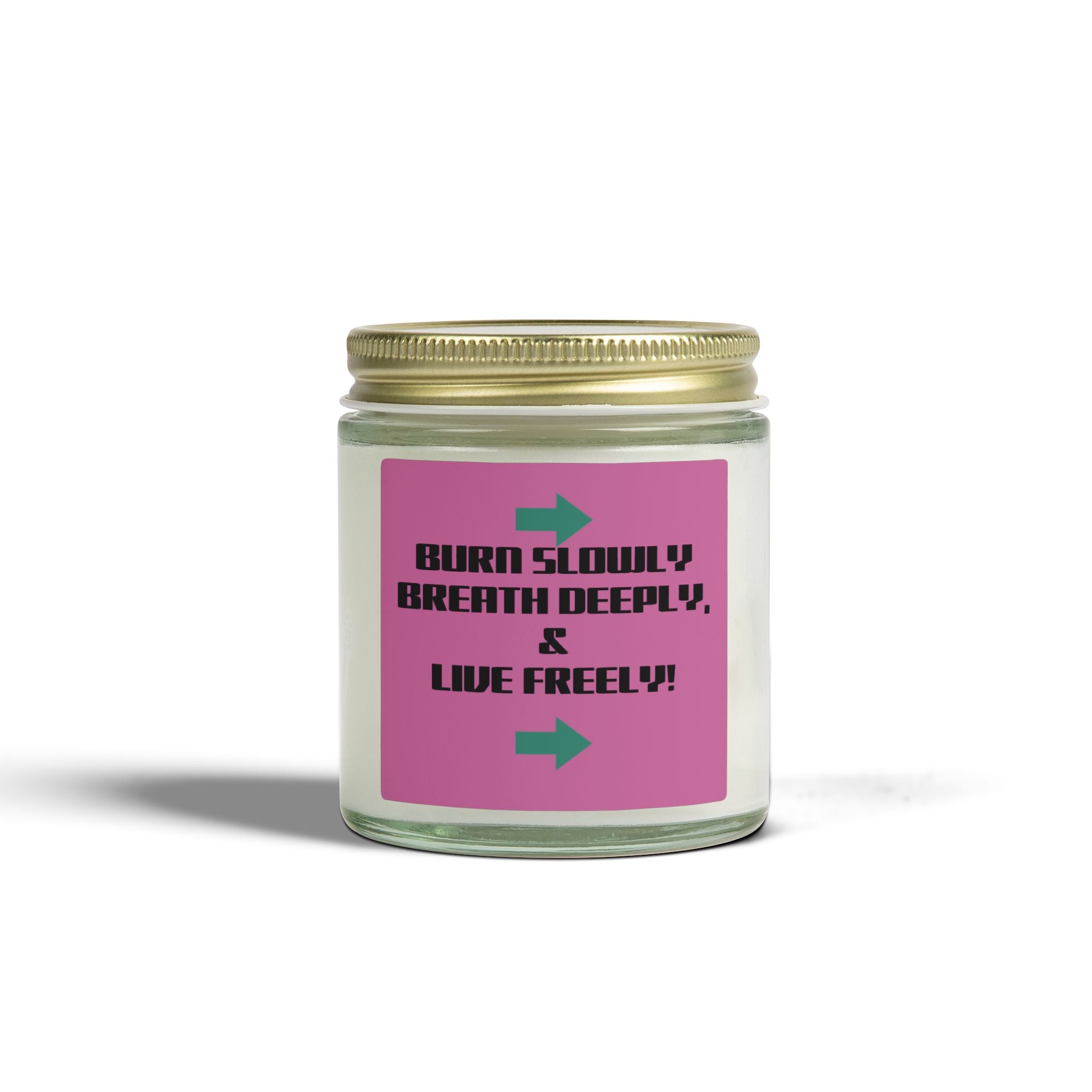 BE FREE Coconut Apricot Scented Candle — 4oz & 9oz