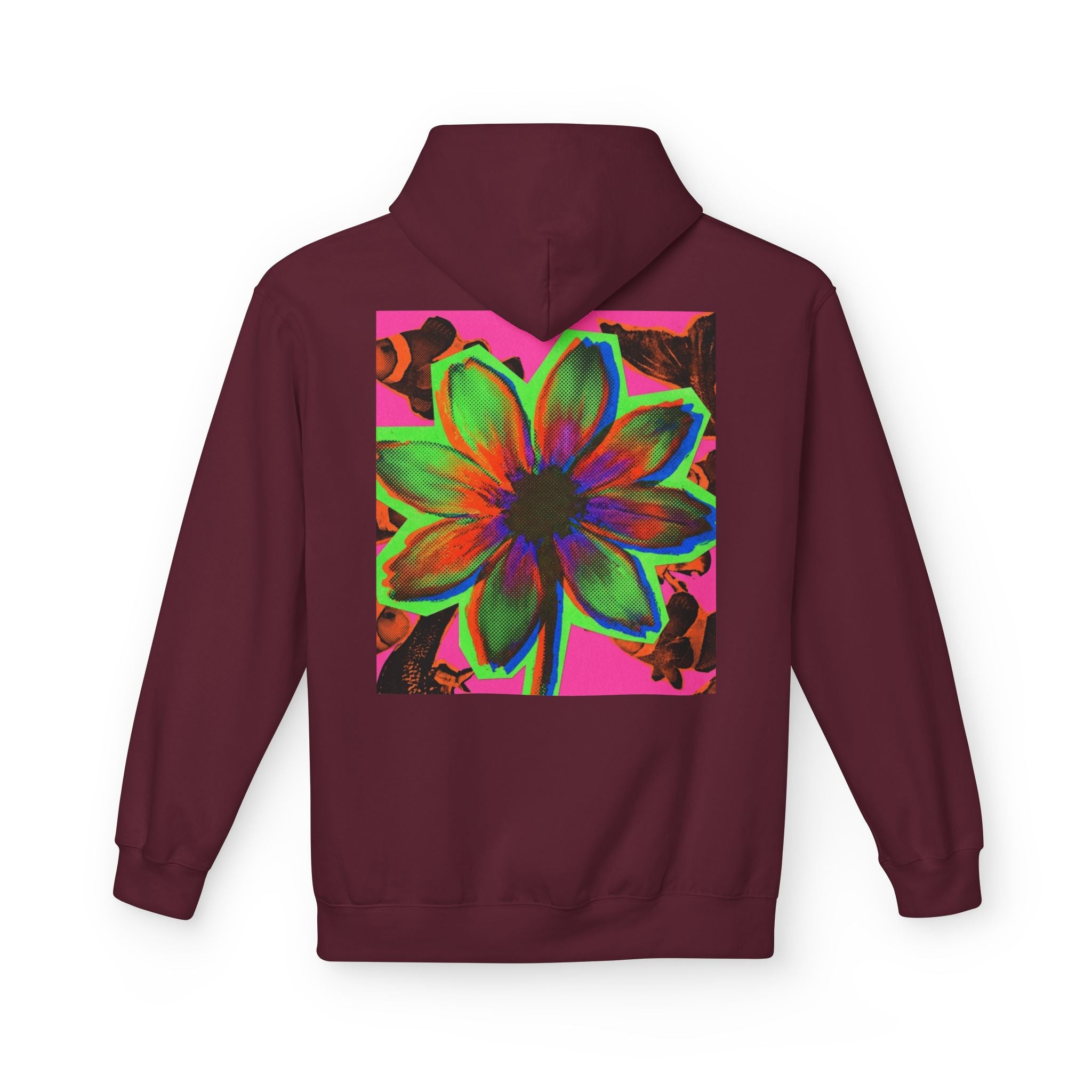 Hoodie - "I'm a Menace in Cute Shoes" Floral Pop Art Graphic Hoodie