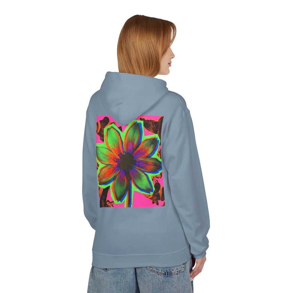 Hoodie - "I'm a Menace in Cute Shoes" Floral Pop Art Graphic Hoodie