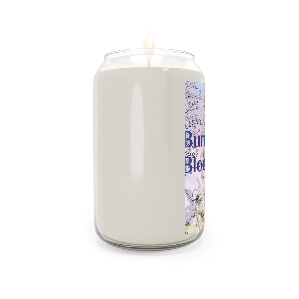 Bloom Wild Soy Candle – "Burn Bright, Bloom Wild" 13.75oz Scented Jar
