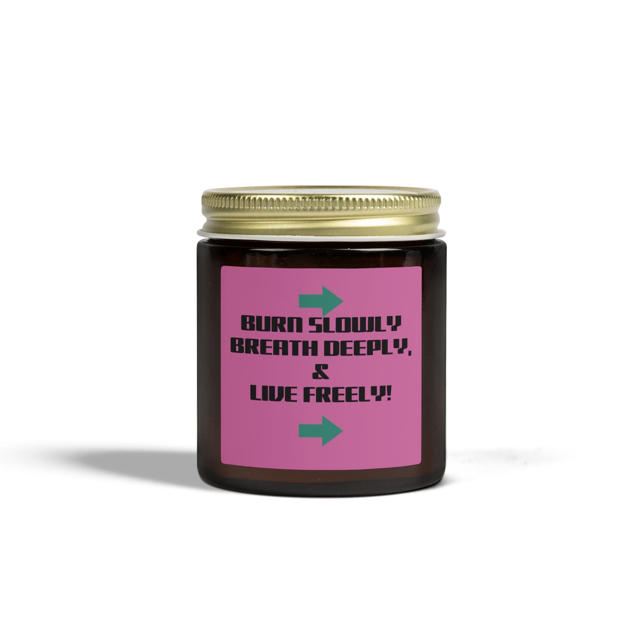 BE FREE Coconut Apricot Scented Candle — 4oz & 9oz