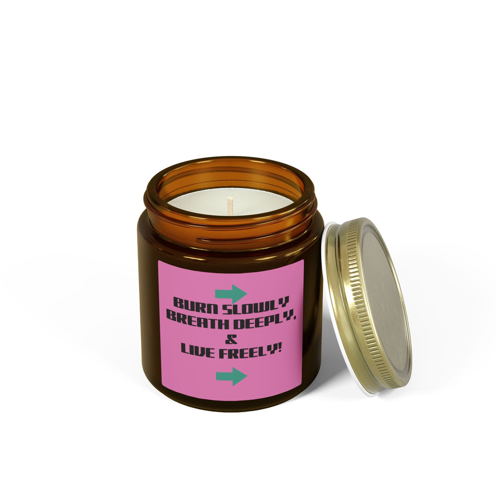 BE FREE Coconut Apricot Scented Candle — 4oz & 9oz