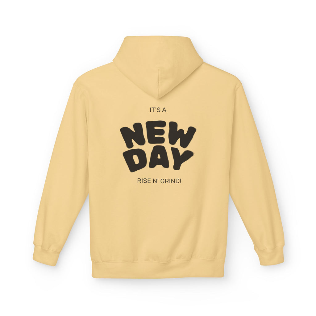 New Day Hoodie — Sunrise Motivation Graphic Pullover