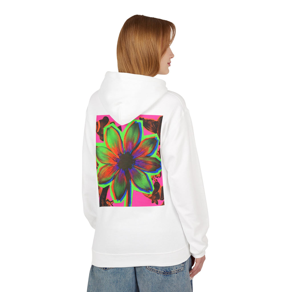 Hoodie - "I'm a Menace in Cute Shoes" Floral Pop Art Graphic Hoodie