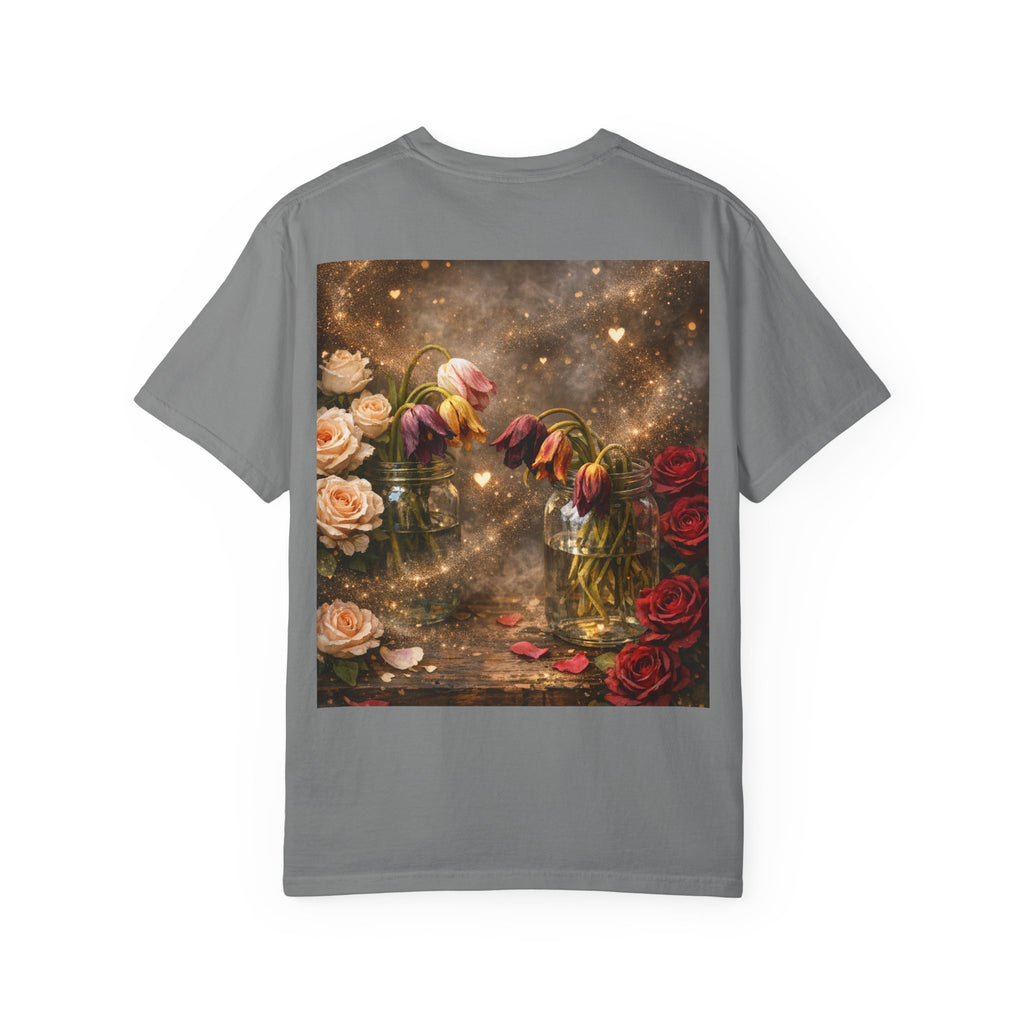 R.I.P. Twenties T-Shirt — Vintage Floral Back Print