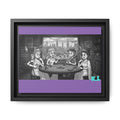 Framed Matte Canvas - Vintage Goddess Poker Night Print