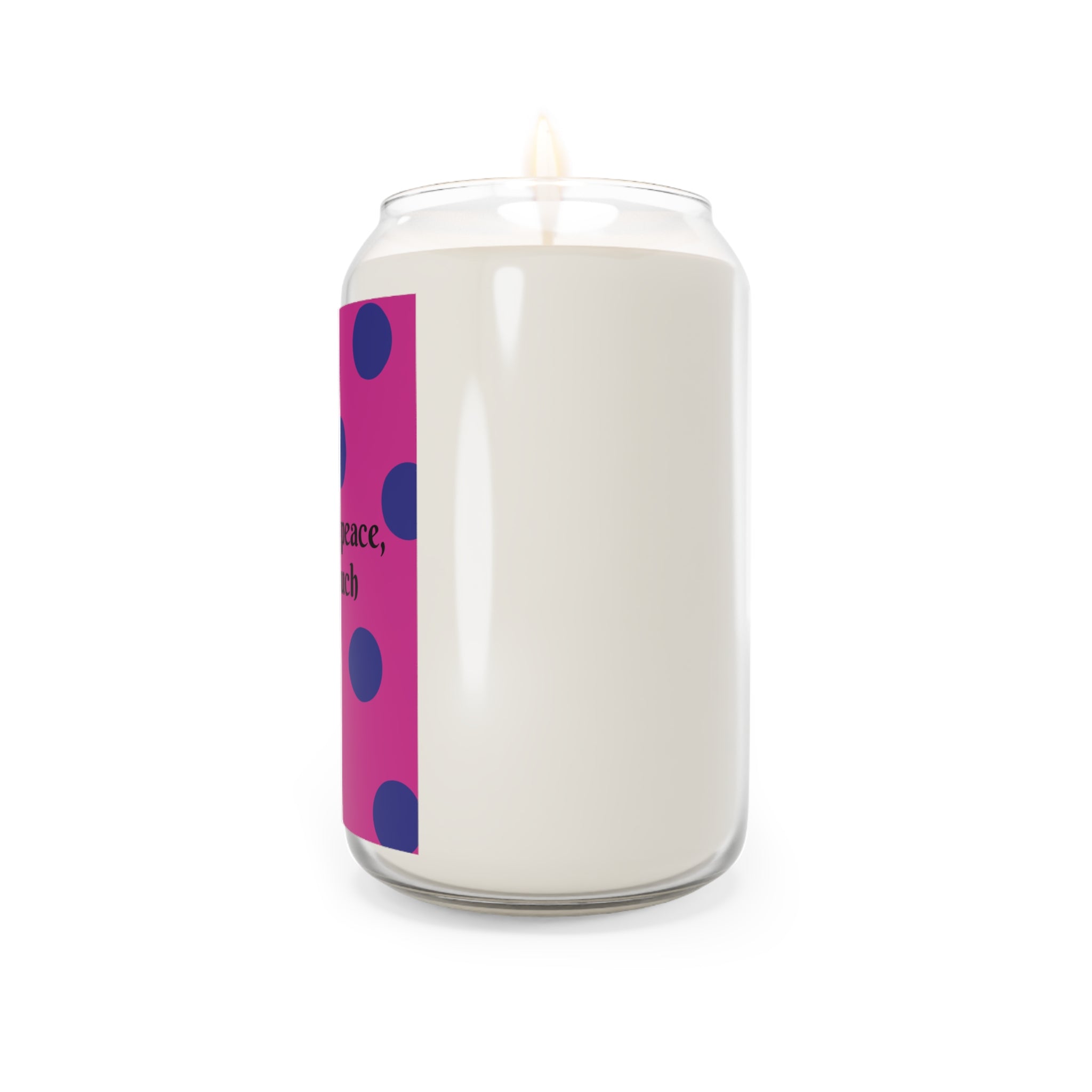 Soy Candle — "Infused with Peace, Love, and a Touch of Magic" (13.75 oz)