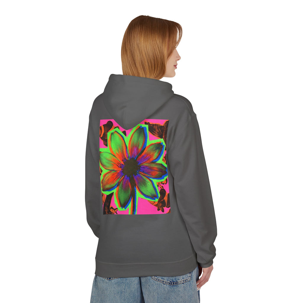Hoodie - "I'm a Menace in Cute Shoes" Floral Pop Art Graphic Hoodie