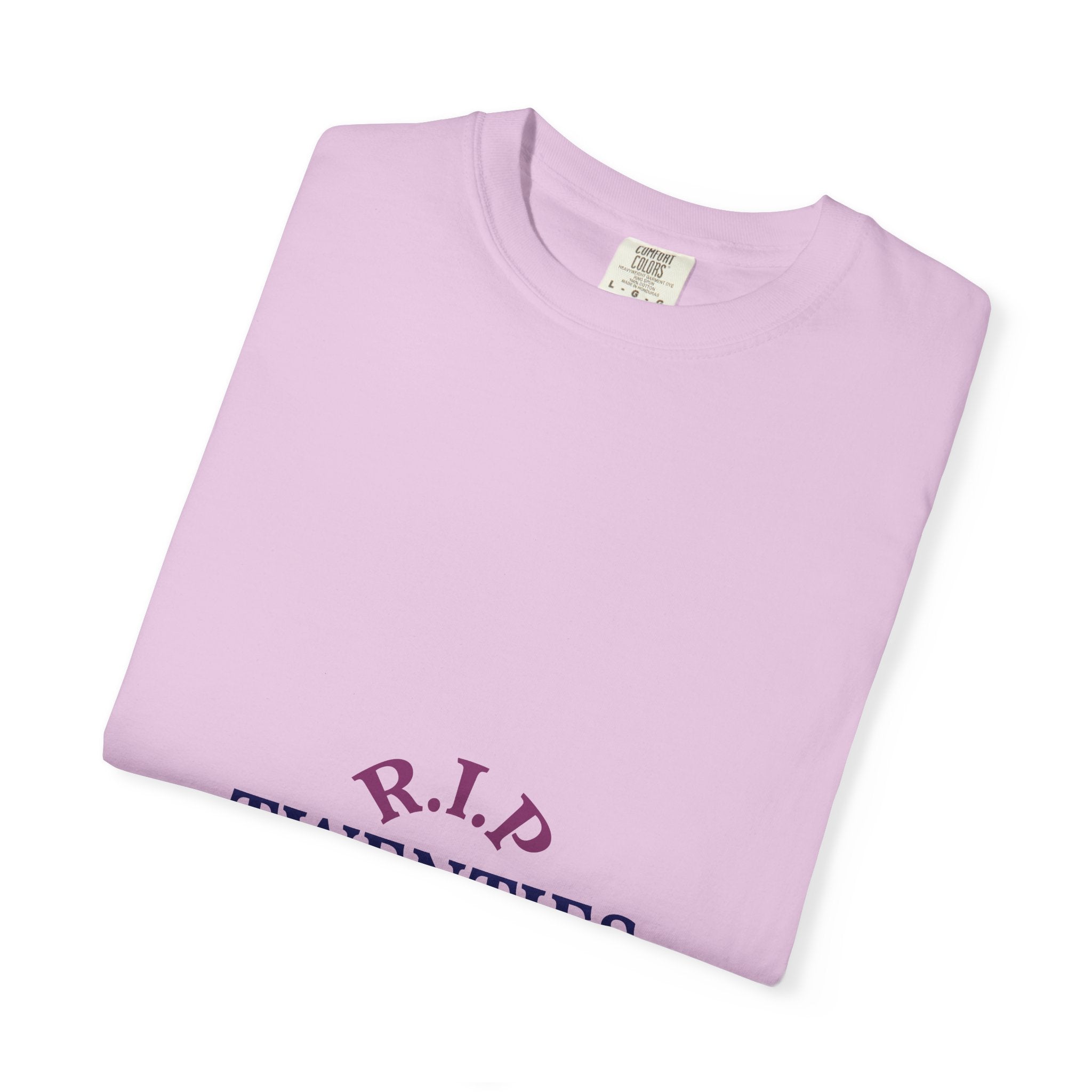 R.I.P. Twenties T-Shirt — Vintage Floral Back Print