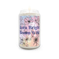 Bloom Wild Soy Candle – "Burn Bright, Bloom Wild" 13.75oz Scented Jar