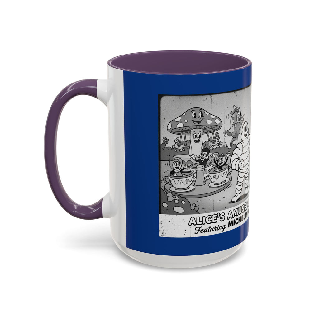 Vintage Amusement Park Characters Coffee Mug (Accent 11/15oz)
