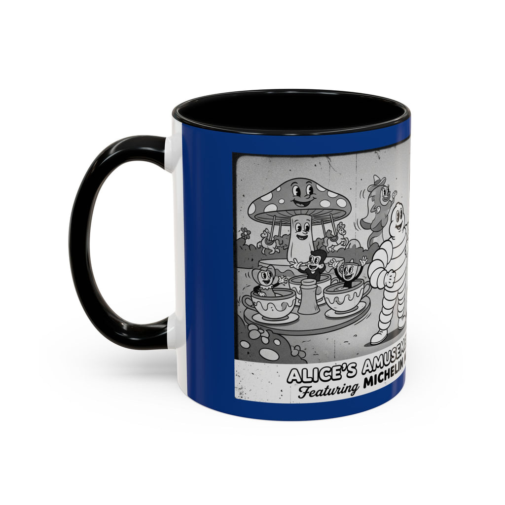 Vintage Amusement Park Characters Coffee Mug (Accent 11/15oz)