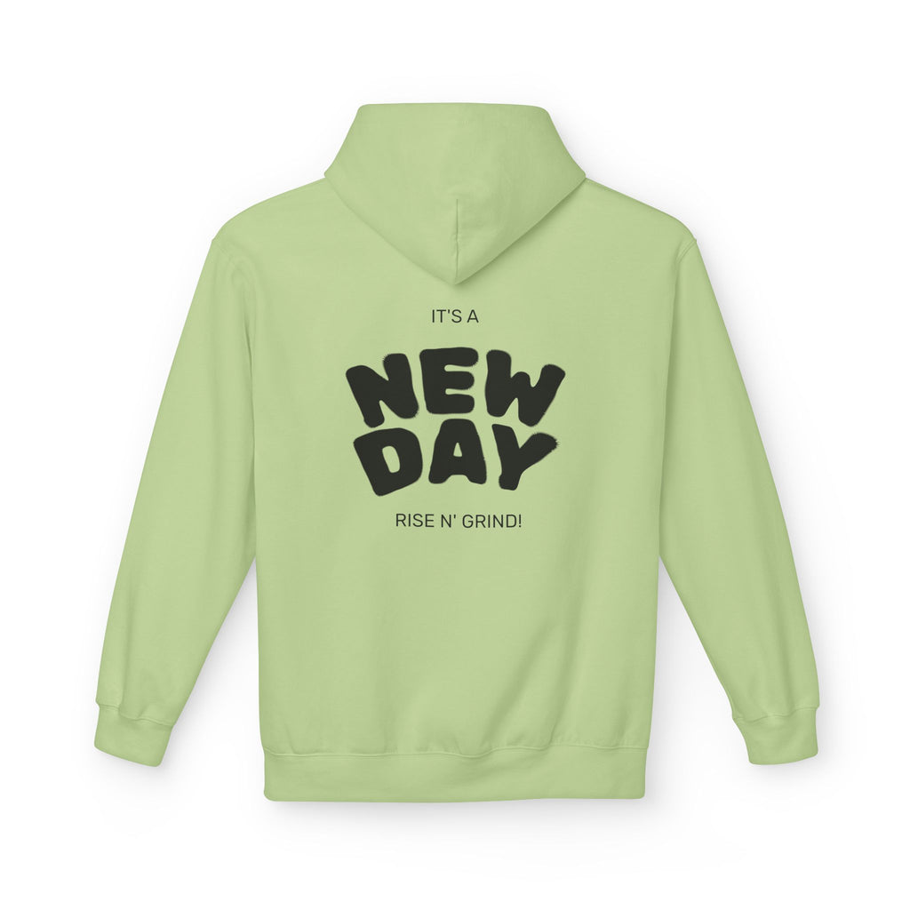New Day Hoodie — Sunrise Motivation Graphic Pullover