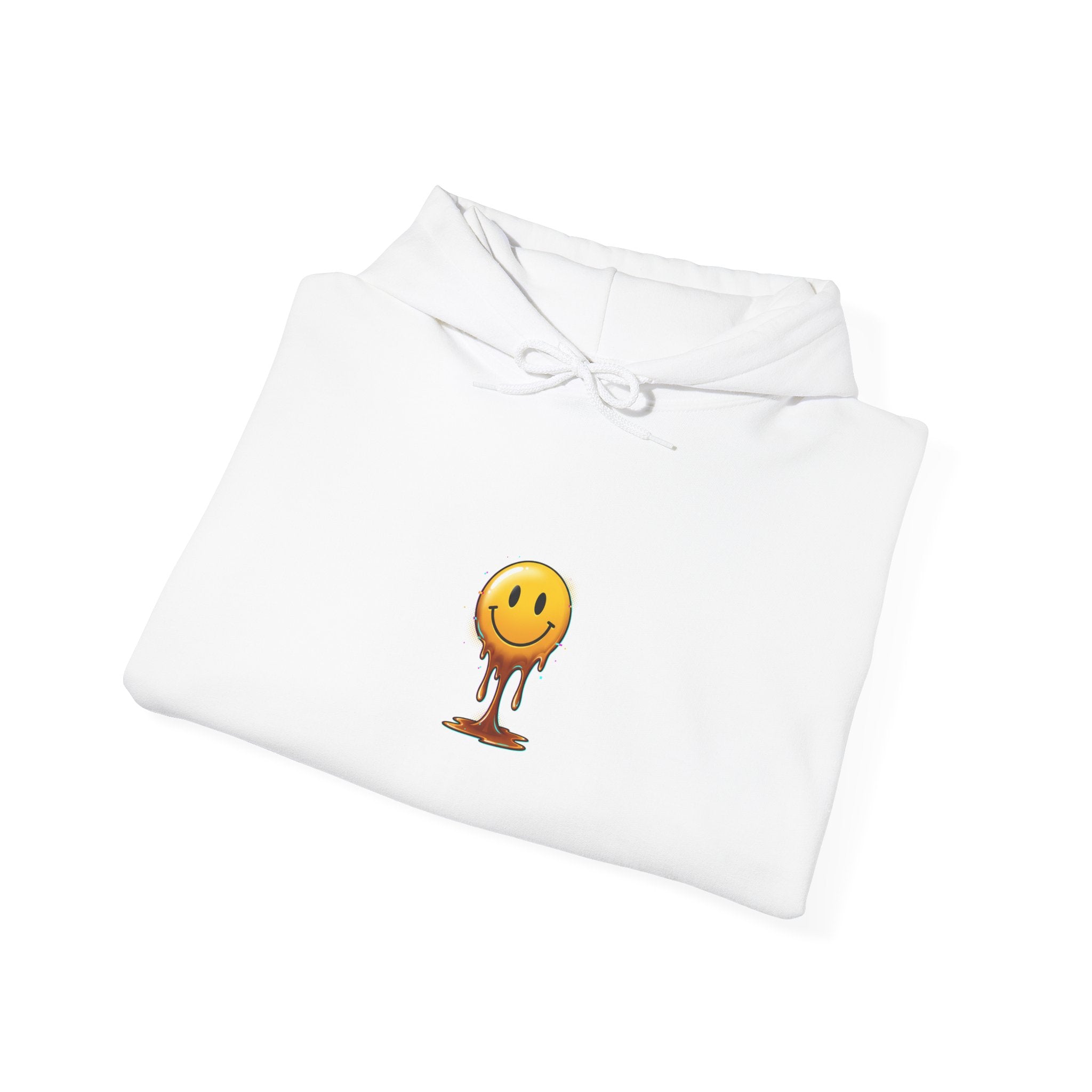 Hoodie — Live, Survive & Thrive Floral Smiley Motivational Hoodie